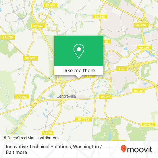 Innovative Technical Solutions map