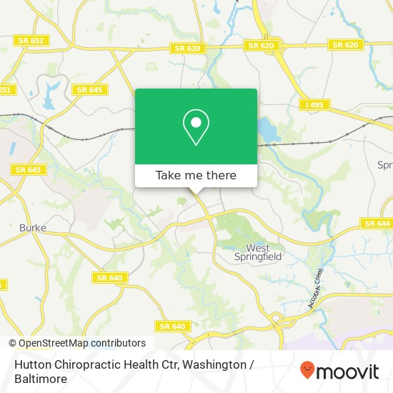 Mapa de Hutton Chiropractic Health Ctr