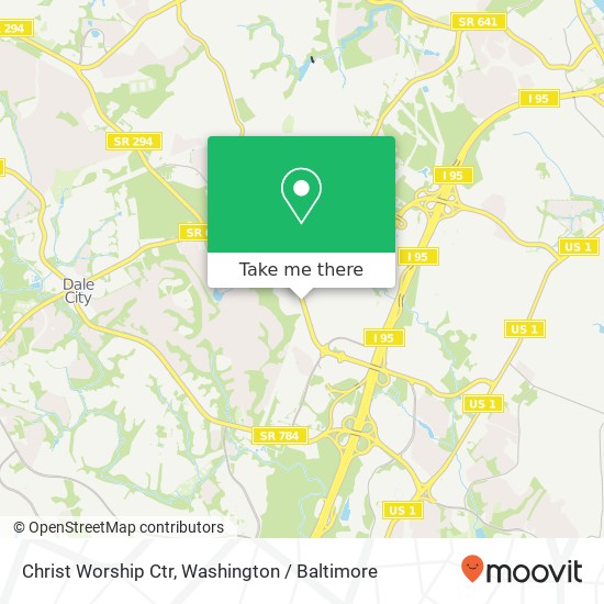 Christ Worship Ctr map