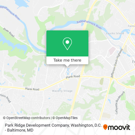 Park Ridge Development Company map