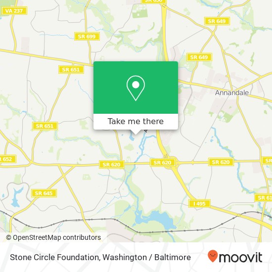 Mapa de Stone Circle Foundation