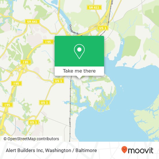 Mapa de Alert Builders Inc