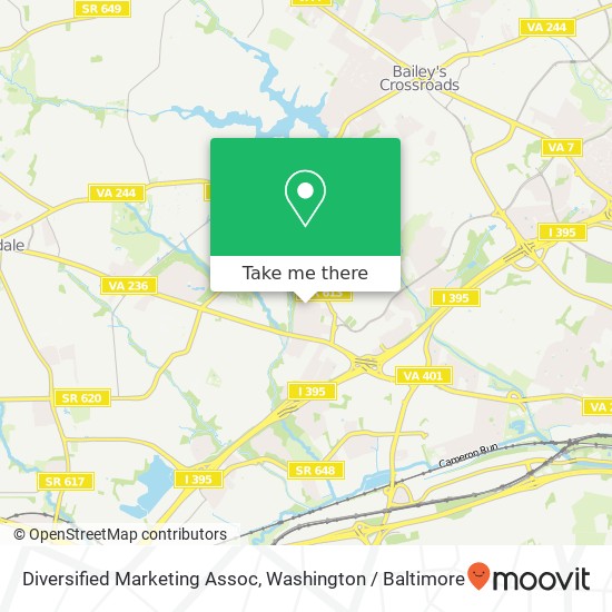 Diversified Marketing Assoc map