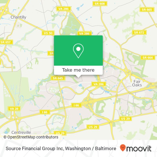 Source Financial Group Inc map