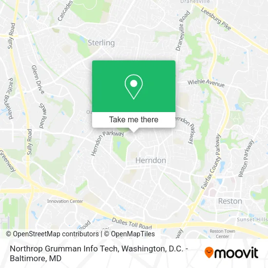 Mapa de Northrop Grumman Info Tech