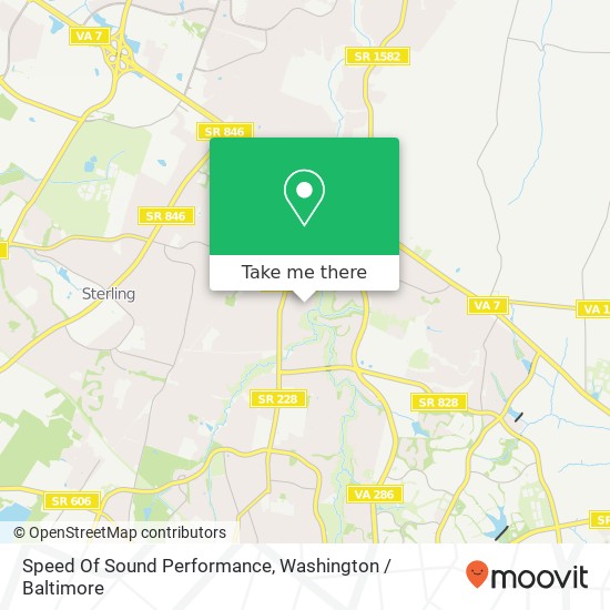 Mapa de Speed Of Sound Performance