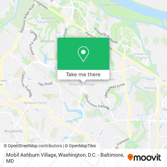 Mapa de Mobil Ashburn Village