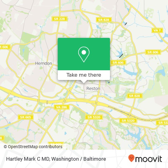 Hartley Mark C MD map