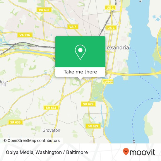 Mapa de Obiya Media