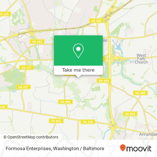 Formosa Enterprises map