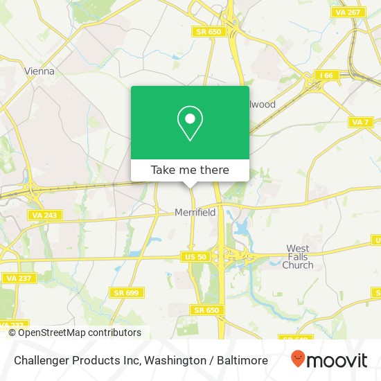 Mapa de Challenger Products Inc