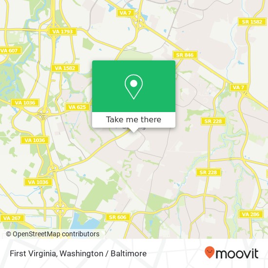 First Virginia map