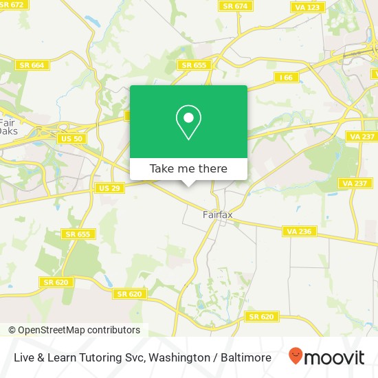Live & Learn Tutoring Svc map
