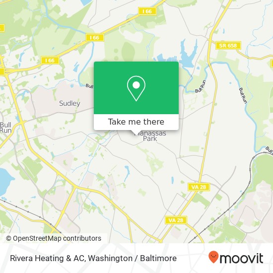 Mapa de Rivera Heating & AC