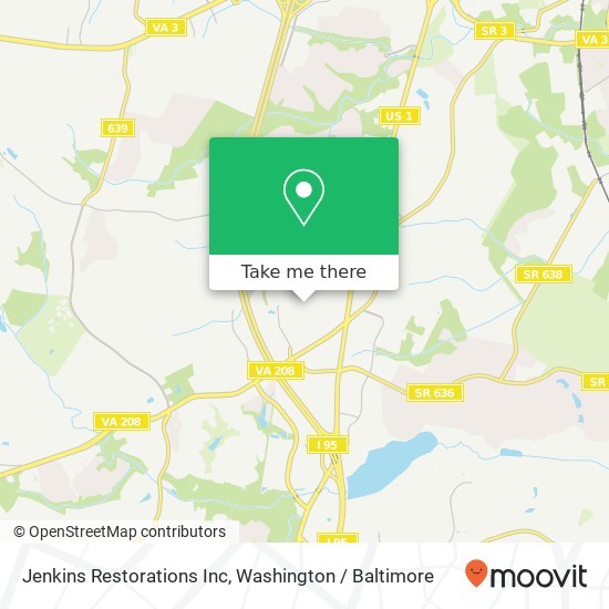 Jenkins Restorations Inc map