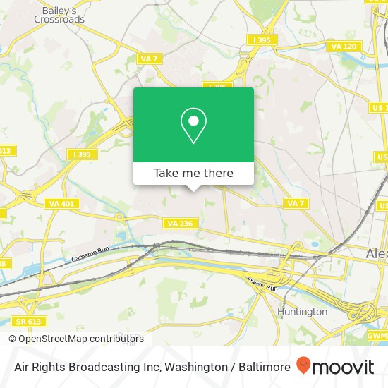 Air Rights Broadcasting Inc map