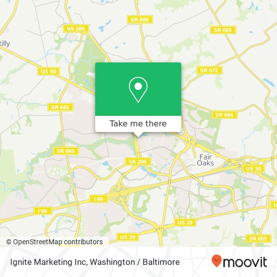 Mapa de Ignite Marketing Inc