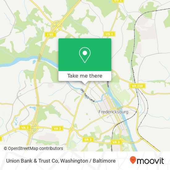 Union Bank & Trust Co map