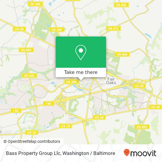 Mapa de Bass Property Group Llc
