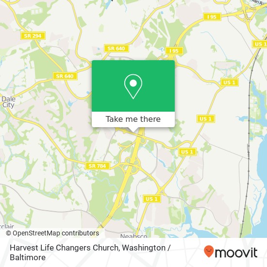 Mapa de Harvest Life Changers Church