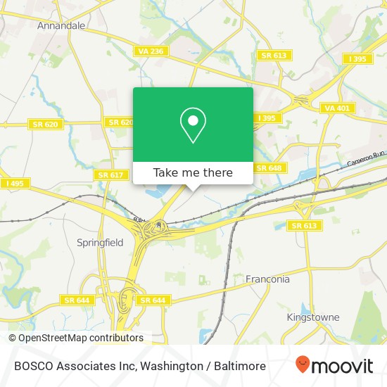 BOSCO Associates Inc map