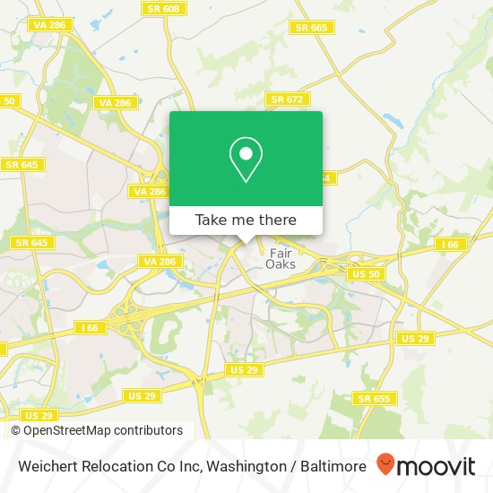 Weichert Relocation Co Inc map