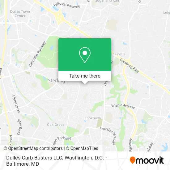 Dulles Curb Busters LLC map