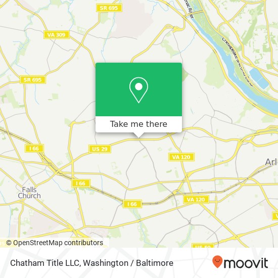 Mapa de Chatham Title LLC