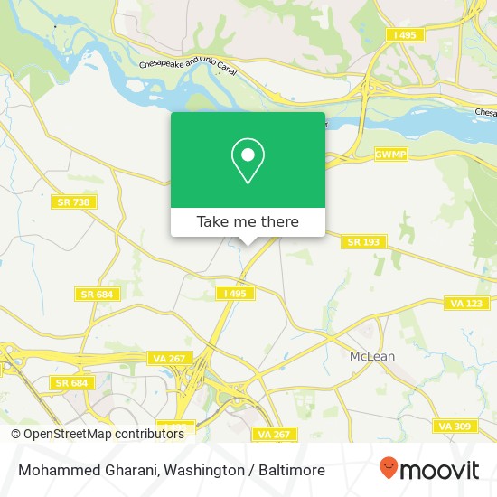Mohammed Gharani map