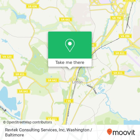 Revtek Consulting Services, Inc map