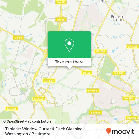 Mapa de Tablantz Window Gutter & Deck Cleaning