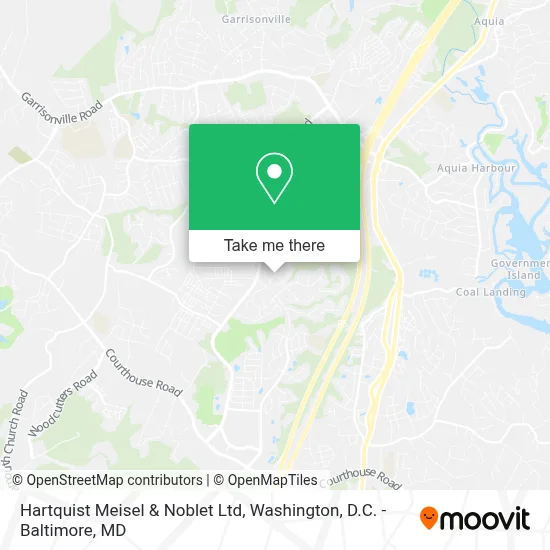 Hartquist Meisel & Noblet Ltd map