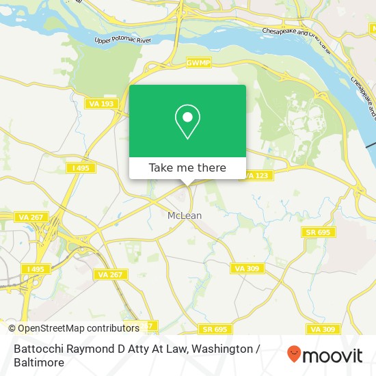 Mapa de Battocchi Raymond D Atty At Law