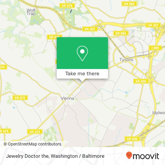 Jewelry Doctor the map