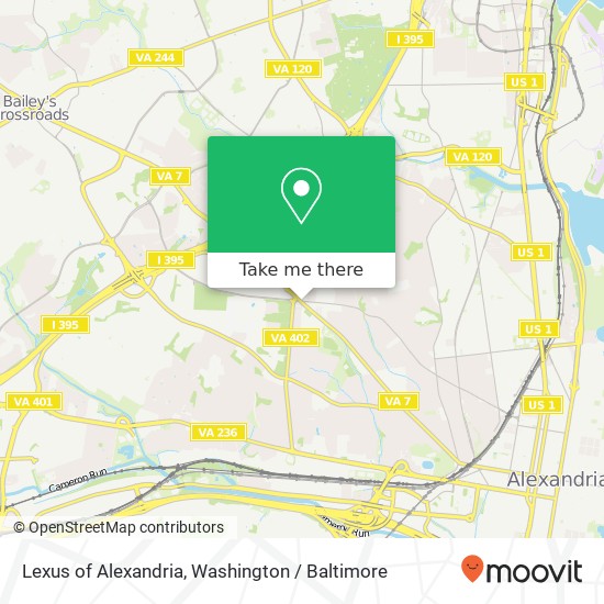 Lexus of Alexandria map