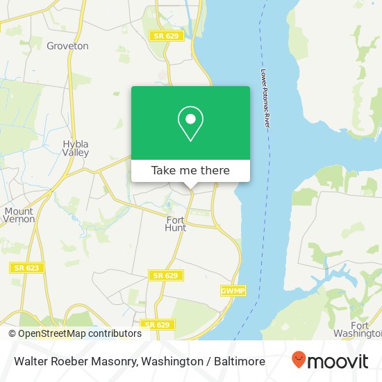 Walter Roeber Masonry map