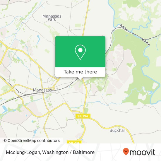Mapa de Mcclung-Logan