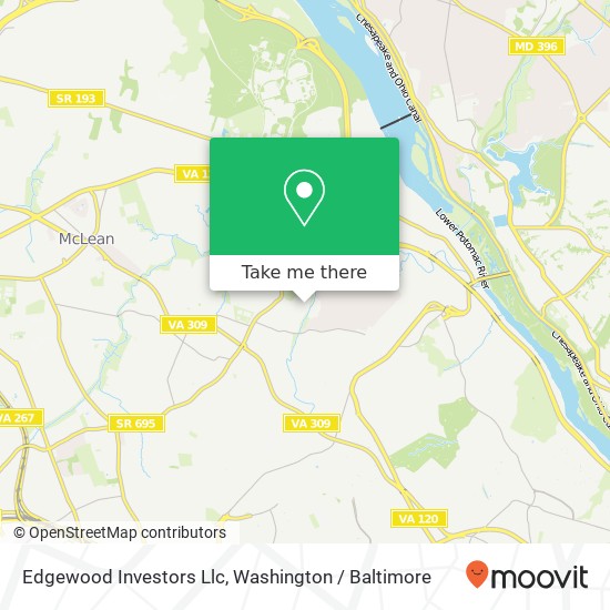 Edgewood Investors Llc map