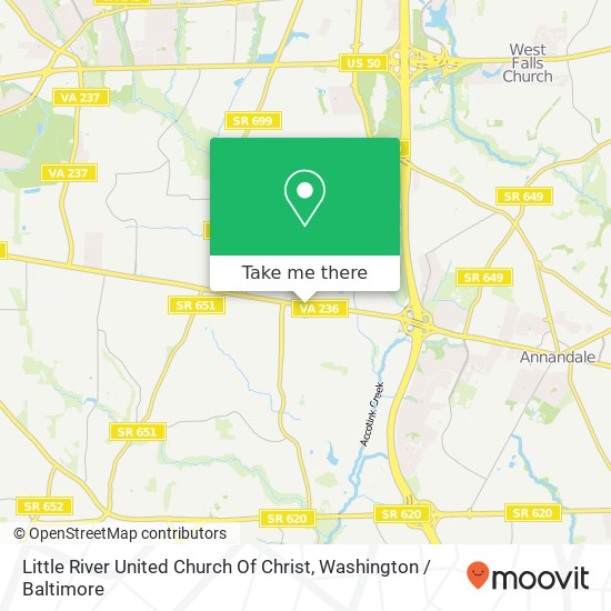 Little River United Church Of Christ map