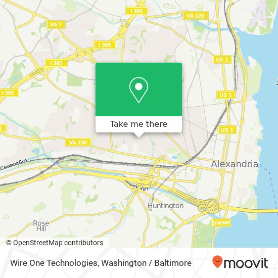 Wire One Technologies map