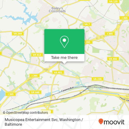 Musicopea Entertainment Svc map