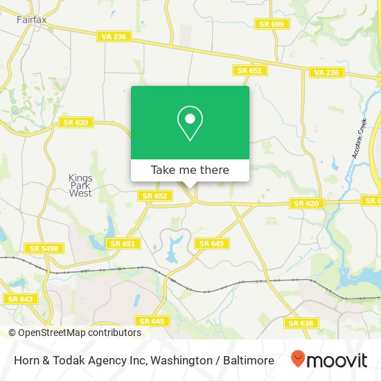 Mapa de Horn & Todak Agency Inc