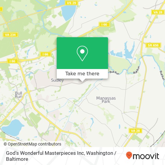 God's Wonderful Masterpieces Inc map