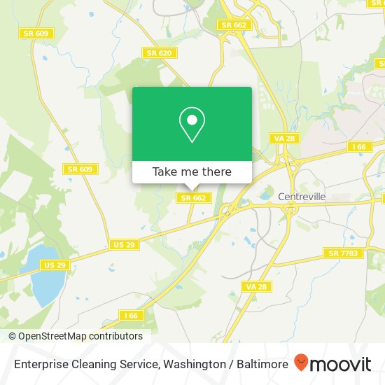 Enterprise Cleaning Service map