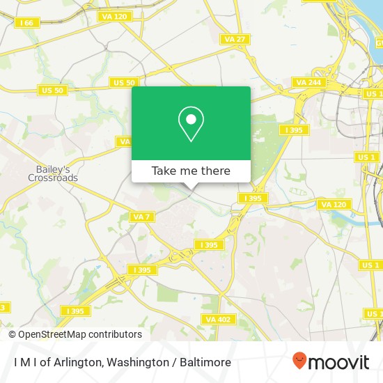 Mapa de I M I of Arlington