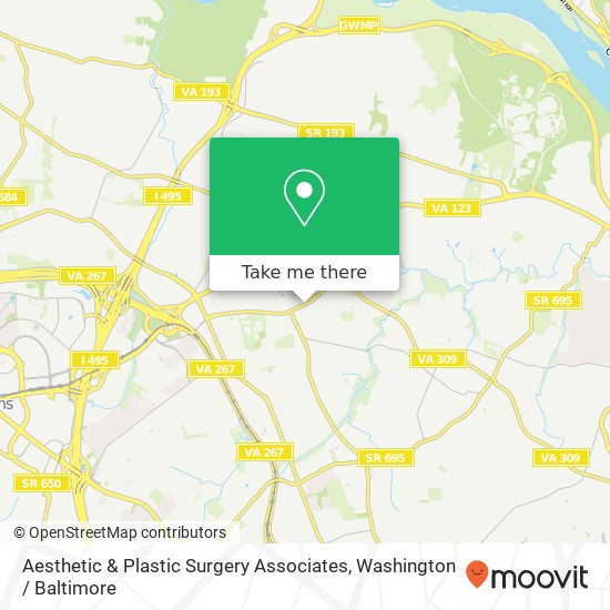 Aesthetic & Plastic Surgery Associates map