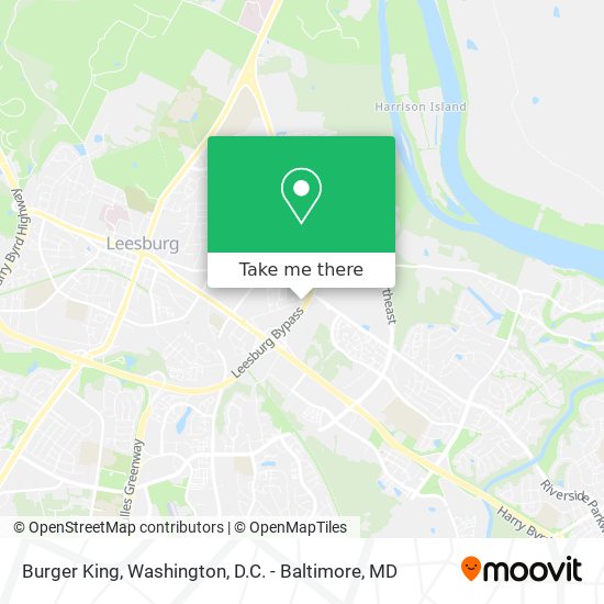 Mapa de Burger King