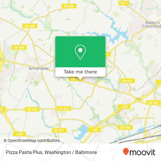 Mapa de Pizza Pasta Plus