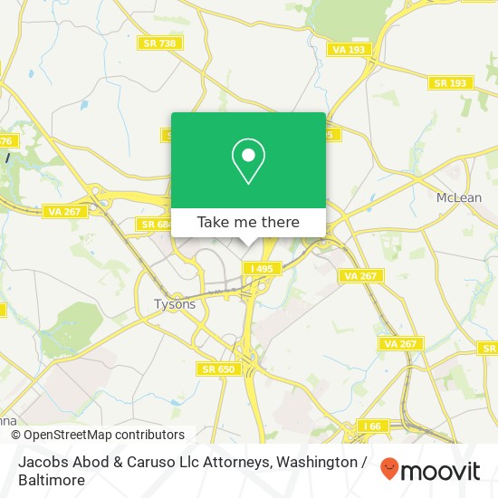 Jacobs Abod & Caruso Llc Attorneys map