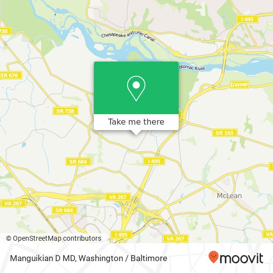 Mapa de Manguikian D MD